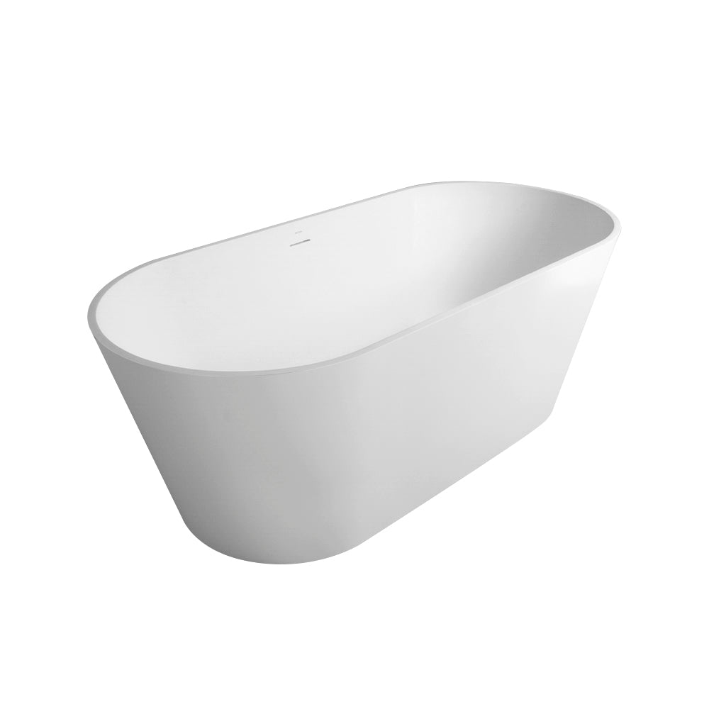 65 inch freestanding solid surface soaking bathtub for bathroom