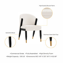 Dining Chair in Cream