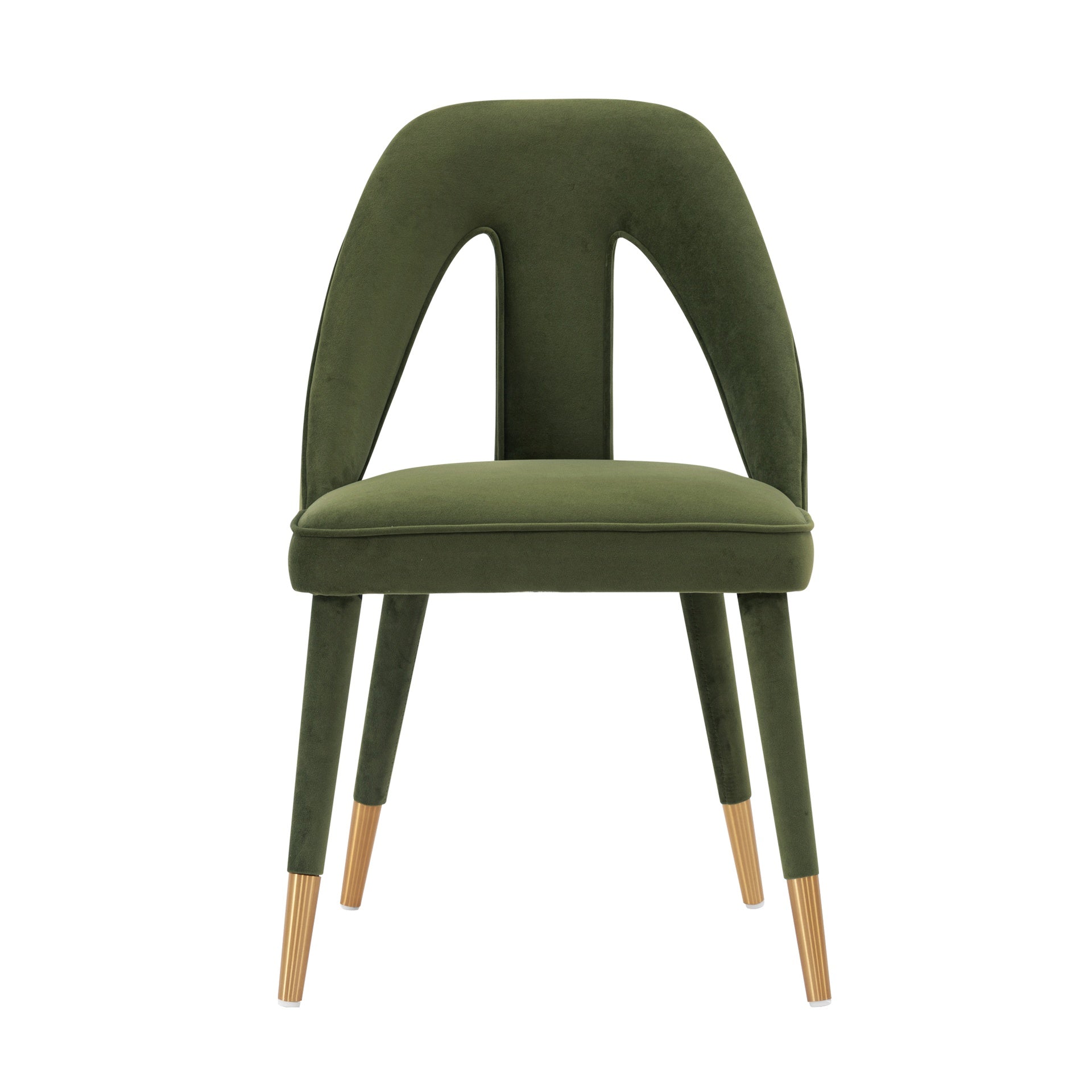 Dining Chair in Olive Green