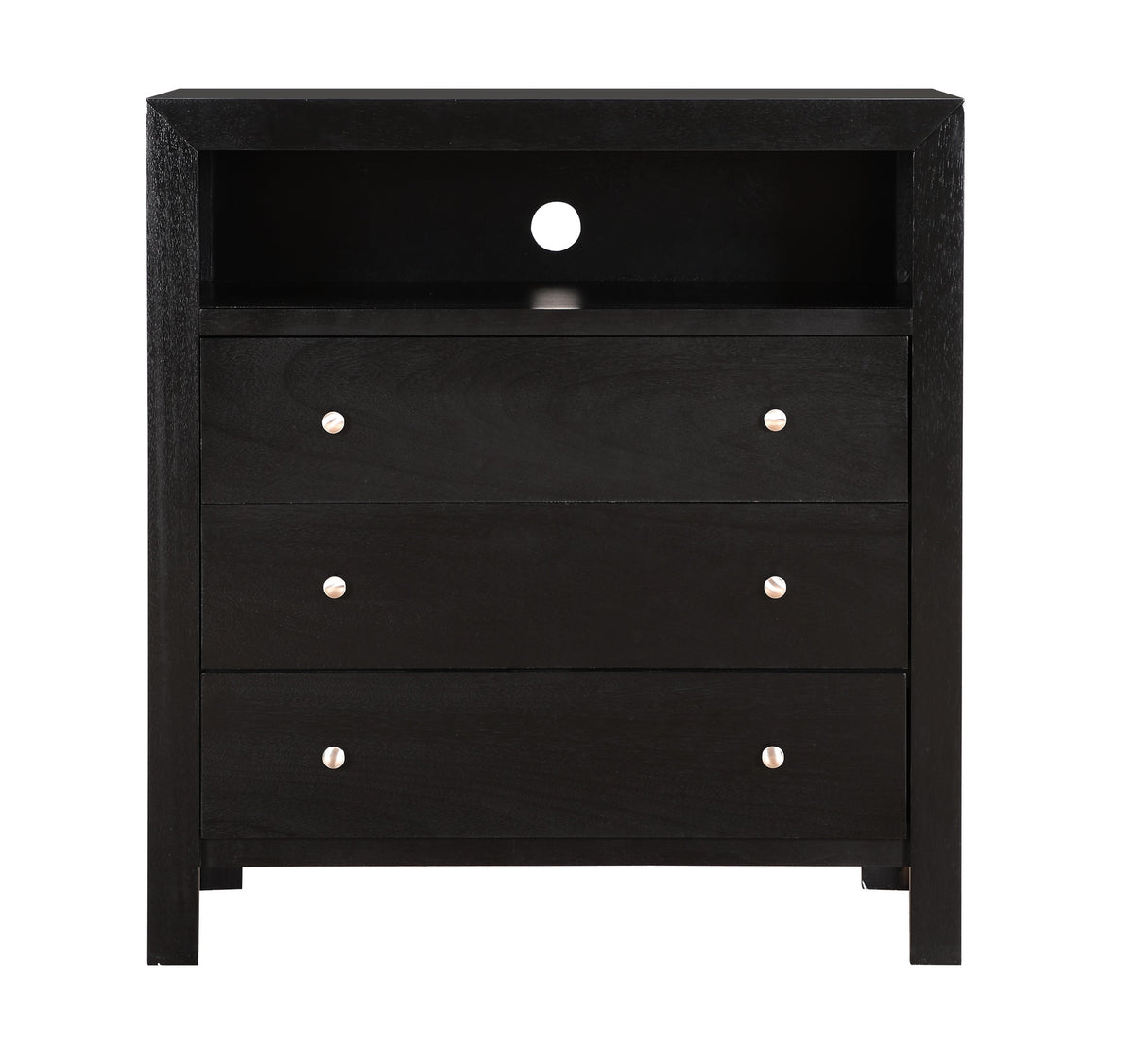 Burlington G2450-TV Media Chest , Black