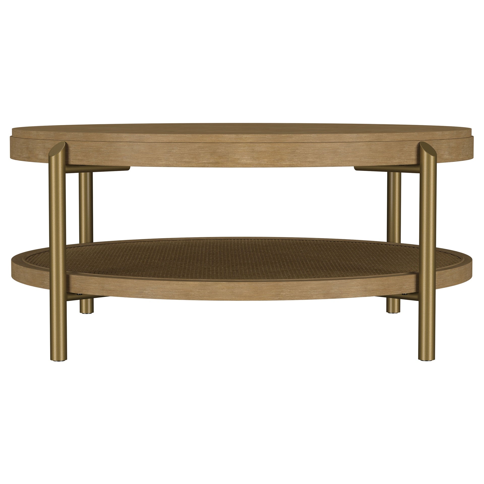 Benson Sand Wash 2-piece Round Coffee Table Set