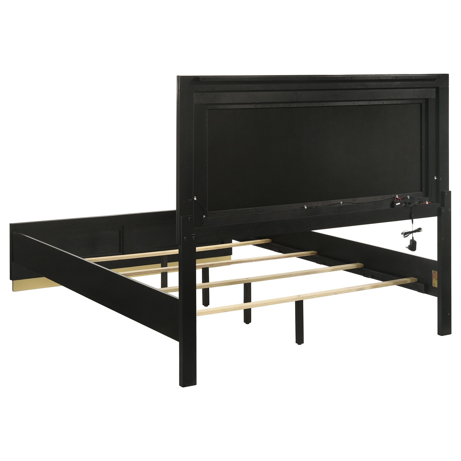 Sophia Black 4-piece Eastern King Bedroom Set