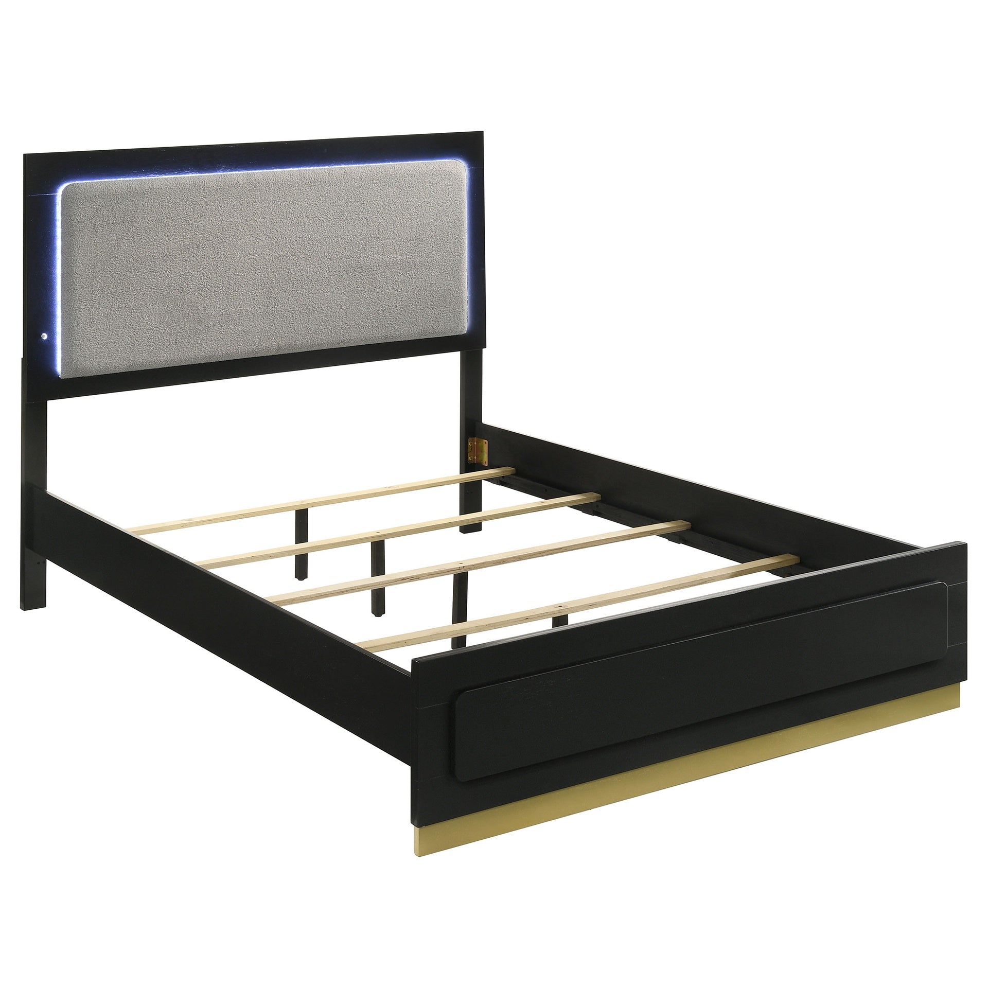 Sophia Black 4-piece Eastern King Bedroom Set