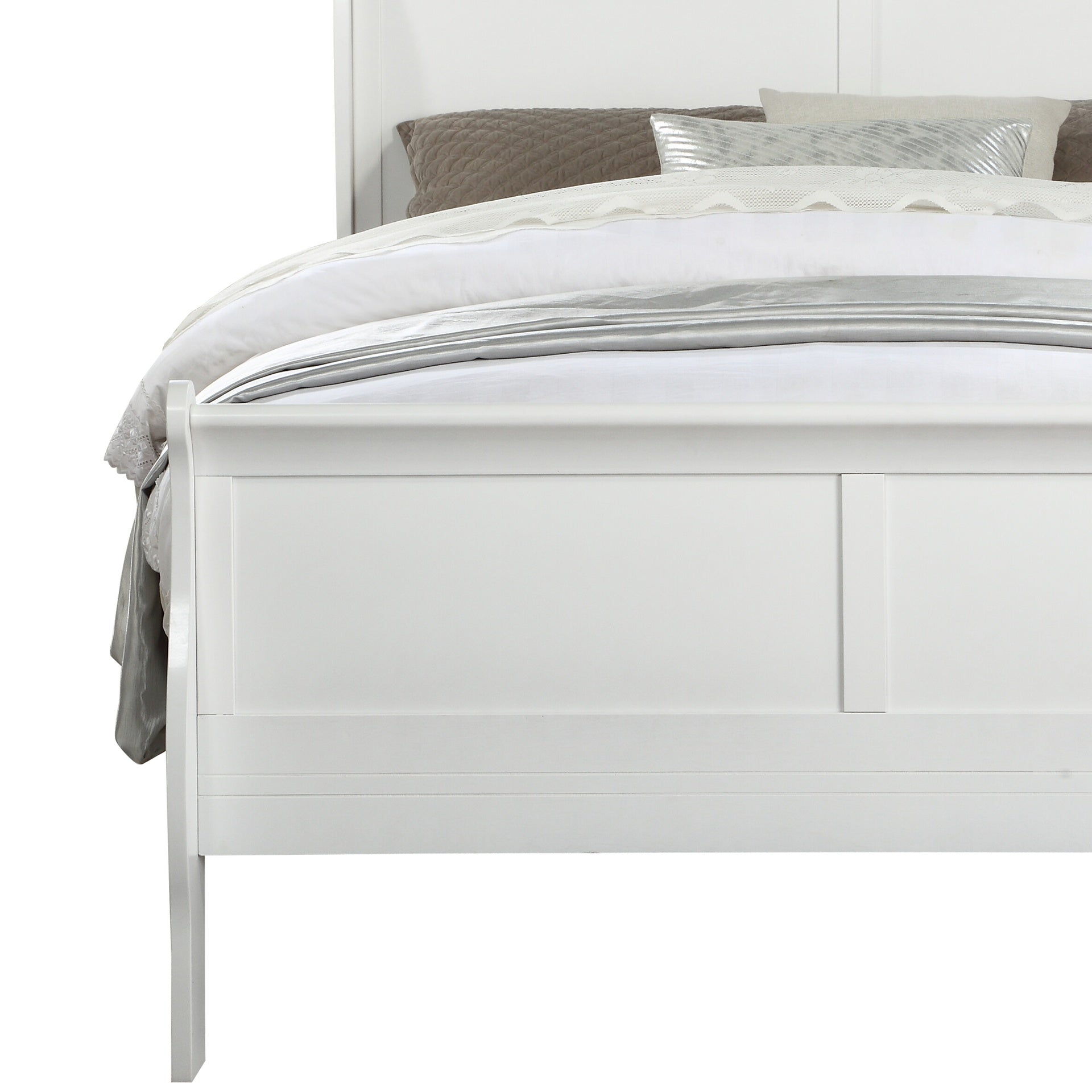 White Twin Bed