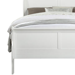 White Twin Bed