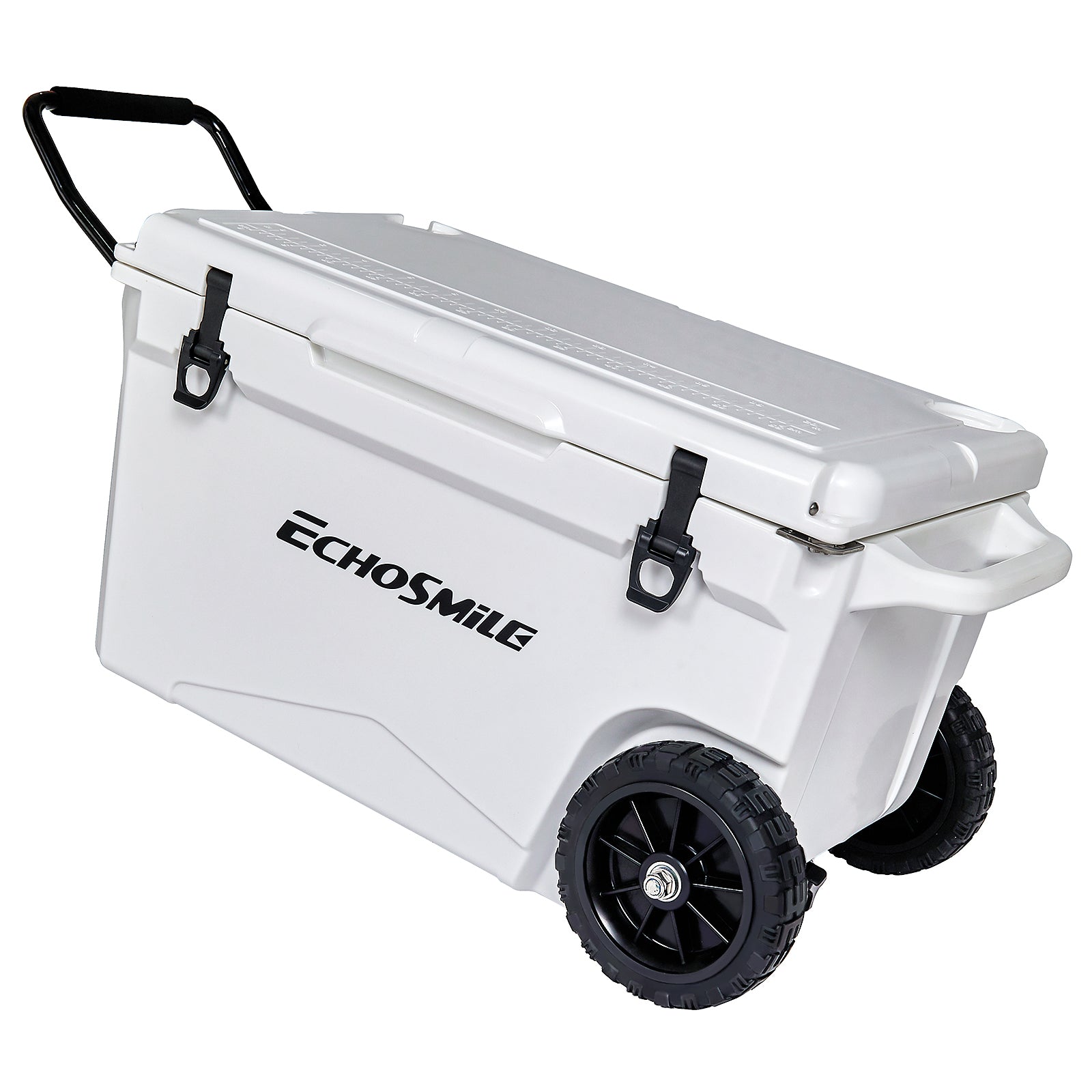 60Qt New White Insulated Box With Wheels
