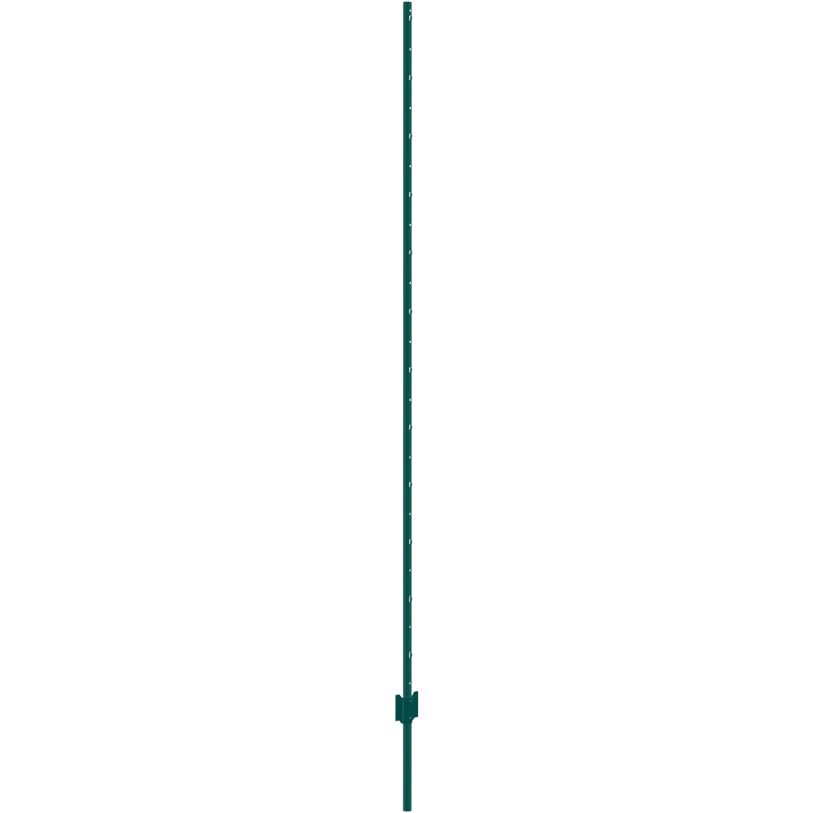 7 Feet Fence Post 10 Pack T-Post Heavy Duty Metal Fence Posts Green