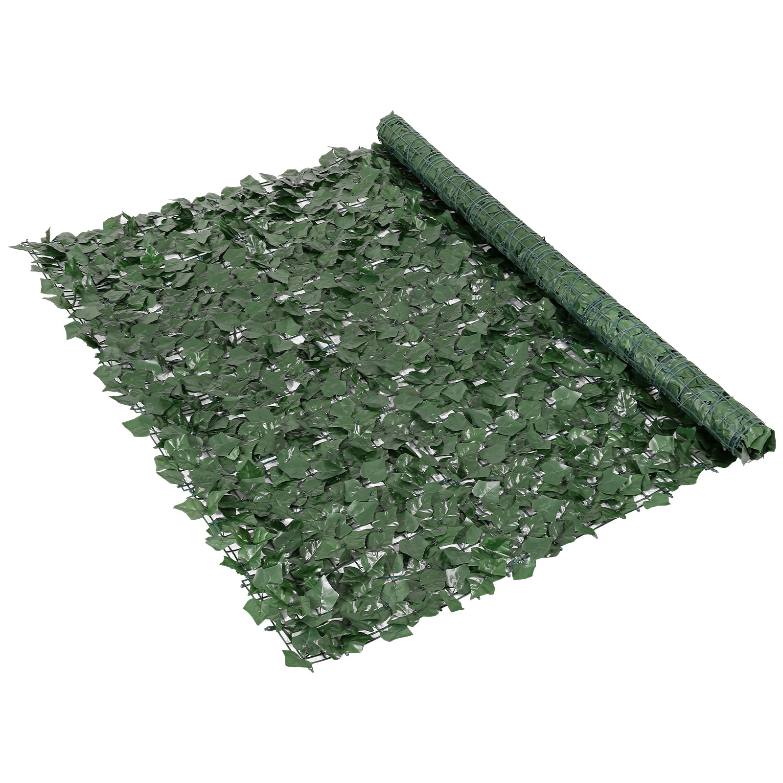 Ivy Privacy Fence, 59 x 98 in Artificial Green Wall Screen, Greenery Ivy Fence with Strengthened Joint, Faux Hedges Vine Leaf Decoration for Outdoor Garden, Yard, Balcony, Patio Decor