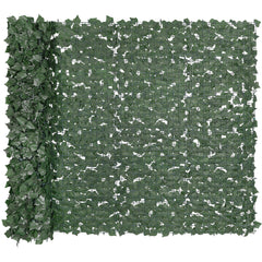 Ivy Privacy Fence, 59 x 98 in Artificial Green Wall Screen, Greenery Ivy Fence with Strengthened Joint, Faux Hedges Vine Leaf Decoration for Outdoor Garden, Yard, Balcony, Patio Decor
