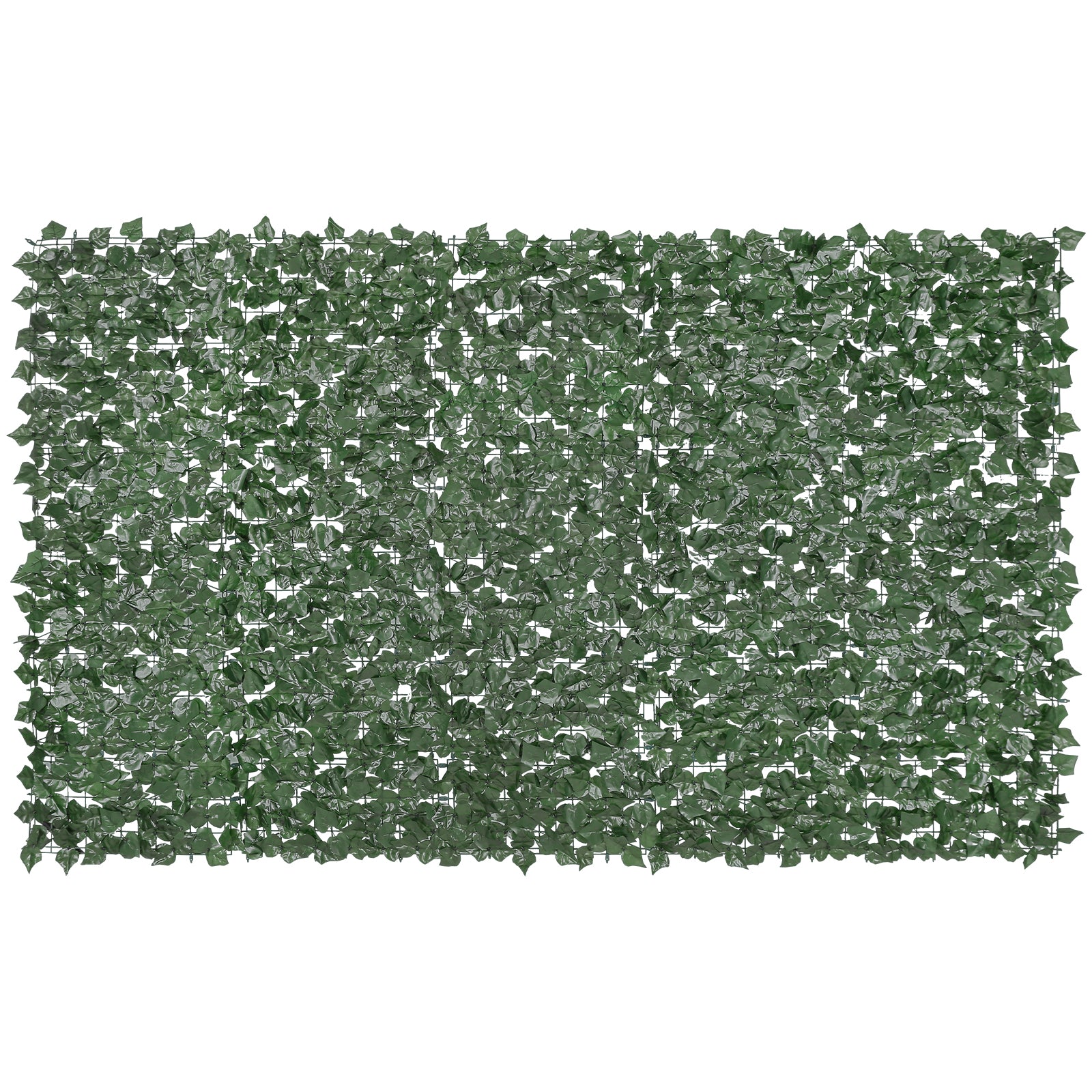 Ivy Privacy Fence, 59 x 98 in Artificial Green Wall Screen, Greenery Ivy Fence with Strengthened Joint, Faux Hedges Vine Leaf Decoration for Outdoor Garden, Yard, Balcony, Patio Decor