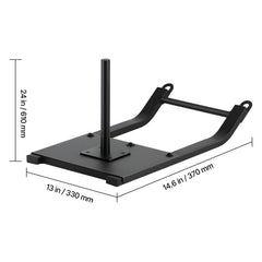 Weight Power Pull Push Sled Workout Fitness Strength Speed Training Sled Black