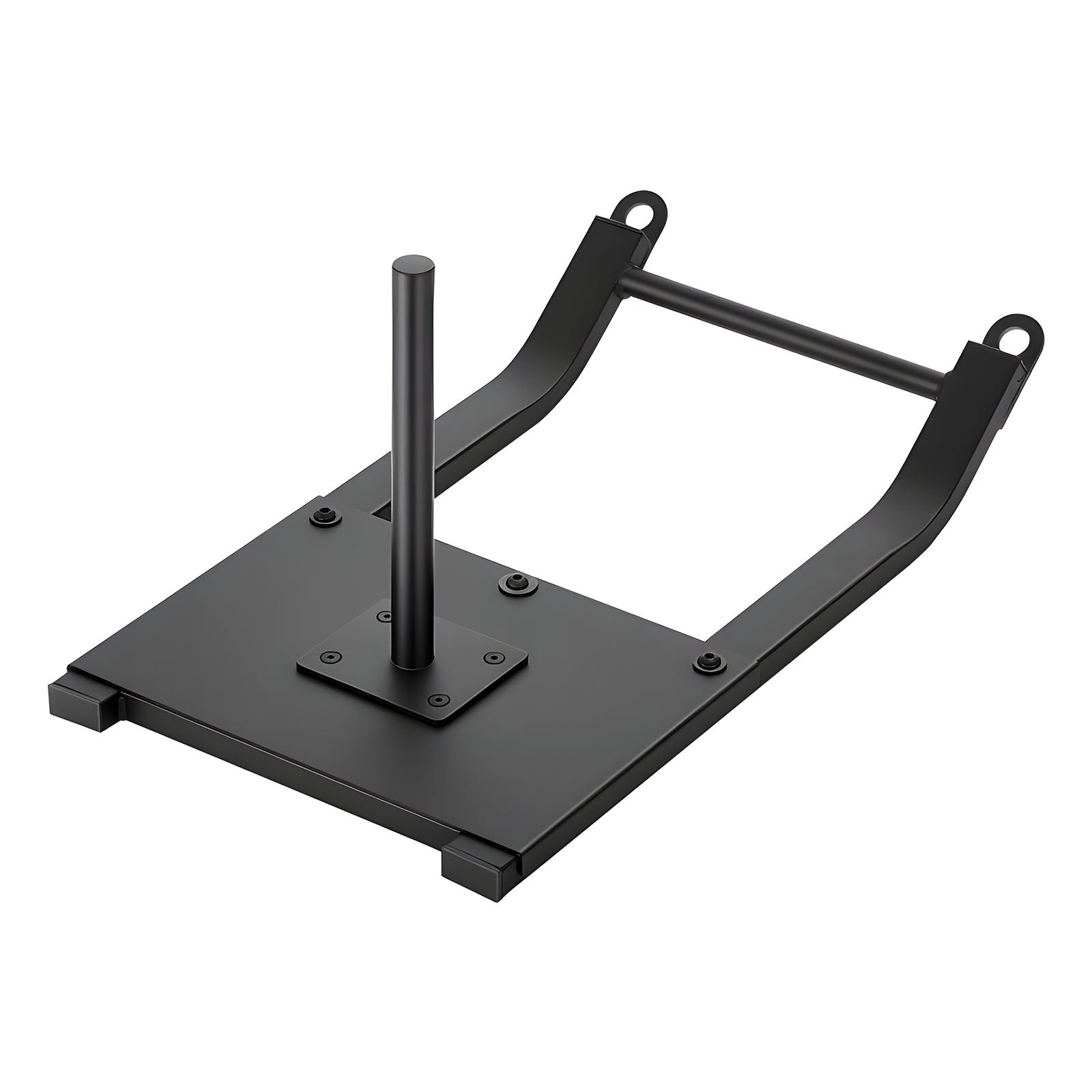 Weight Power Pull Push Sled Workout Fitness Strength Speed Training Sled Black