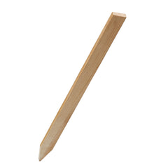 Wooden Garden Stakes, 25 Pcs 24 x 0.5 x1.5 in Survey Grading Stakes, Garden Ground Stake with Sharp Point, Fir Wood Plant Support Stake, Sign Posts for Silt Fence Backyard Boundaries Baselines