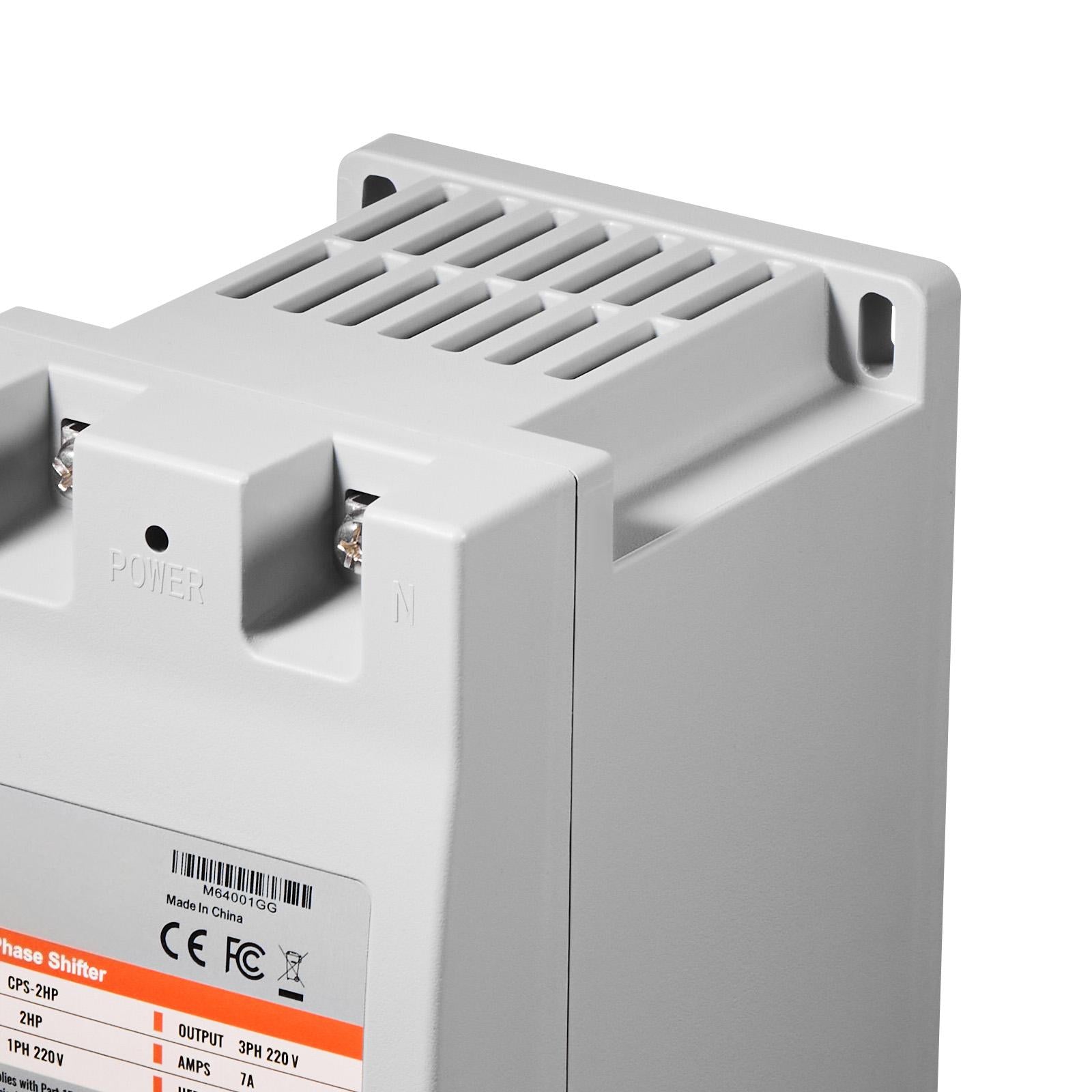 3 Phase Converter 2HP 7A 220V Single to 3 Phase 220V Input/Output