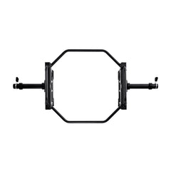 Trap Bar Hex Bar, 2-Inch Hex Barbell, 500 LBS Capacity Shrug Bars, Weightlifting and Strength Training Equipment, Home Gym for Squats, Deadlifts, Shoulder Presses, Black