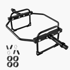 Trap Bar Hex Bar, 2-Inch Hex Barbell, 500 LBS Capacity Shrug Bars, Weightlifting and Strength Training Equipment, Home Gym for Squats, Deadlifts, Shoulder Presses, Black