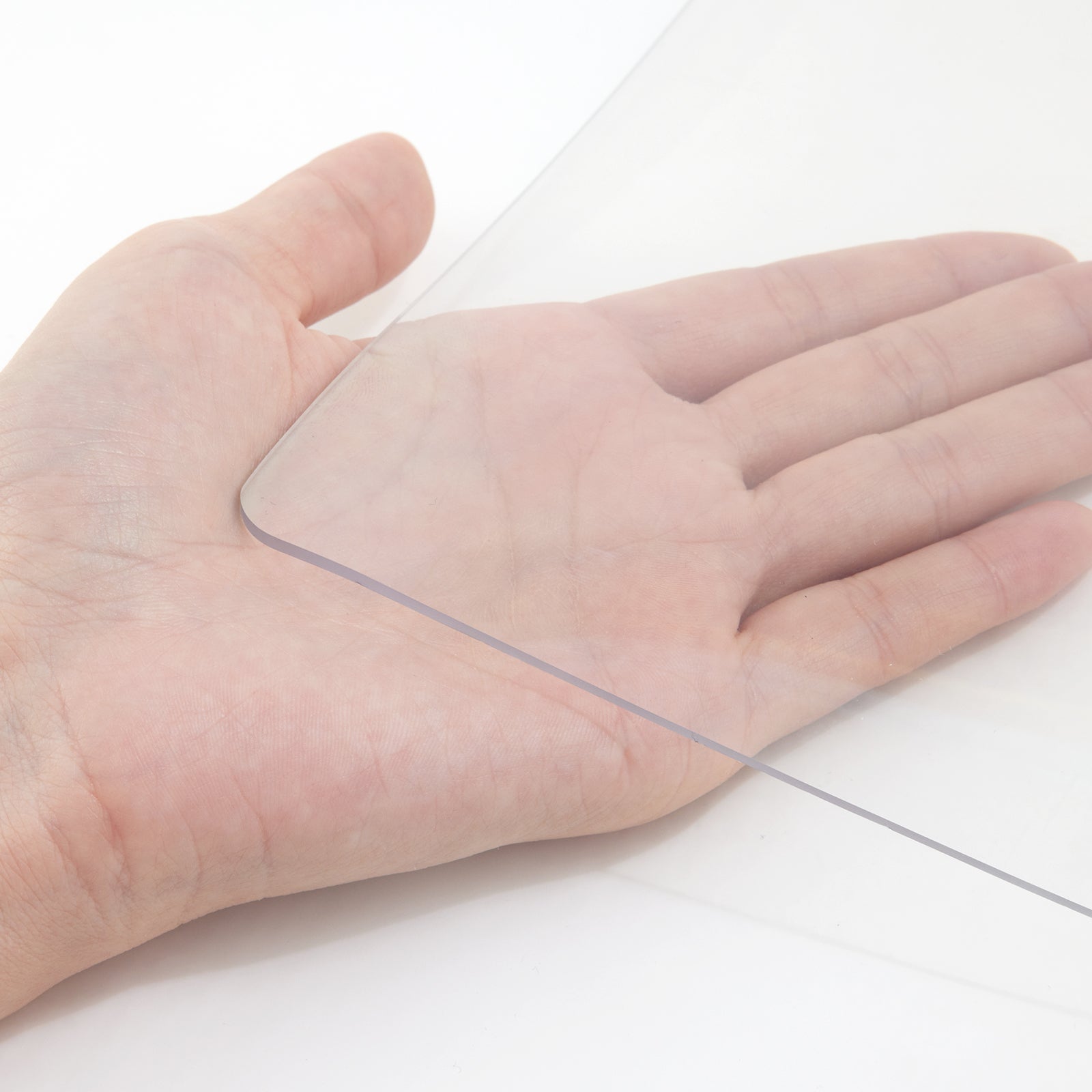 96 x 42 Inch Clear Table Cover Protector, 2mm Thick Clear Desk Protector Table Pads, Plastic Tablecloth Table Protector for Dining Room Table