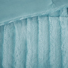 Full/Queen Faux Fur Comforter Mini Set
