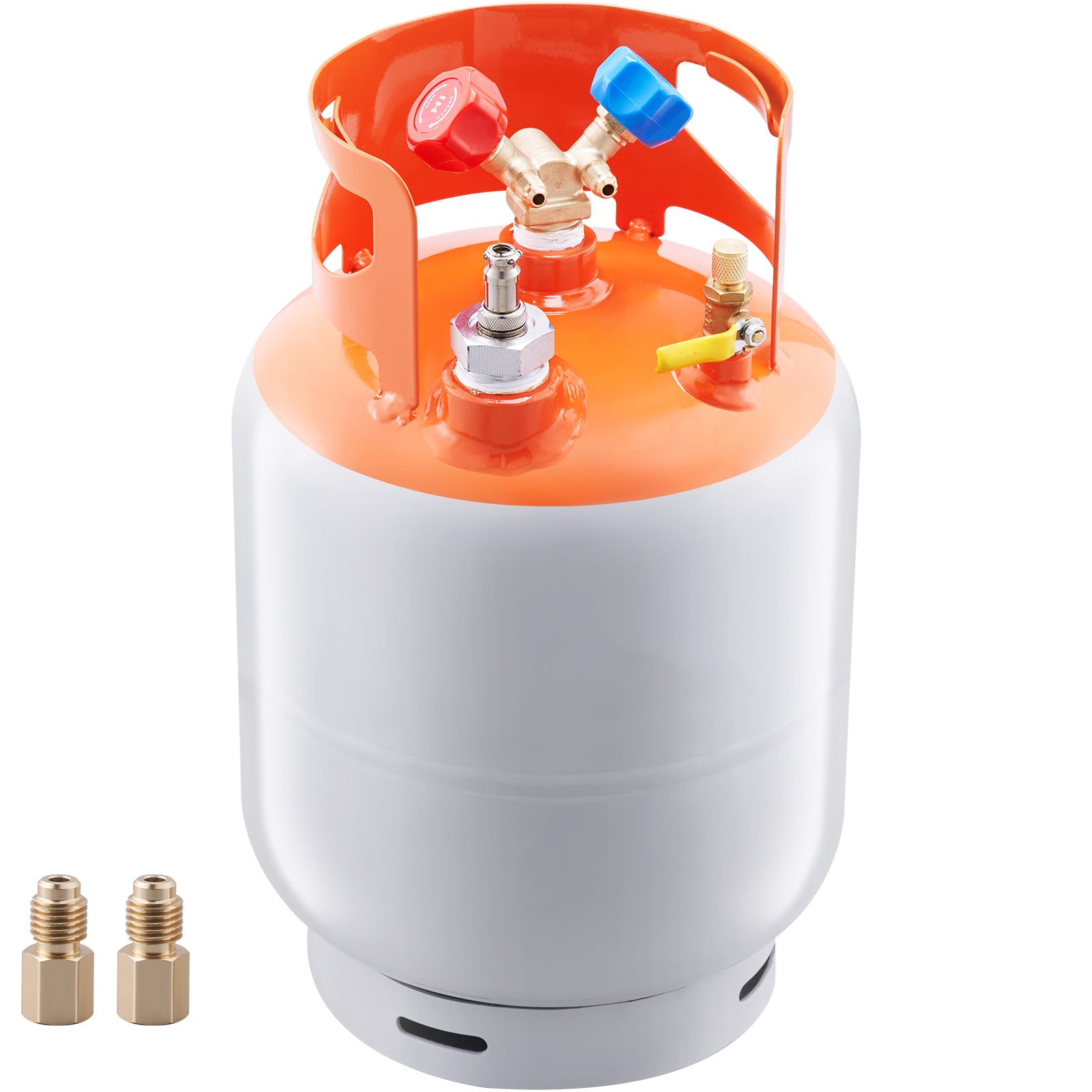 Refrigerant Recovery Reclaim 30lb Cylinder Tank with Floating Switch