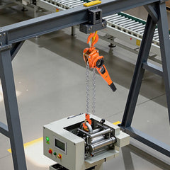 Manual Lever Chain Hoist, 1-1/2T 3300LBS Capacity Heavy Duty Come Along, 20FT Lift G80 Alloy Steel Chain With Dual Pawl Mechanical Brake,360°Rotating Hooks, for Warehouse Construction Garage
