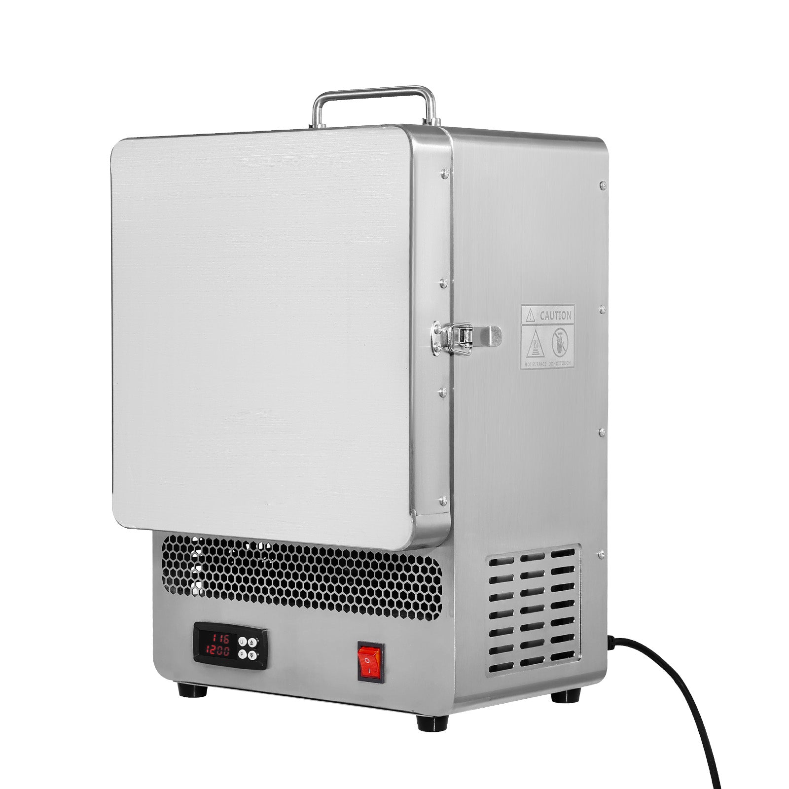 Tabletop Kiln Melter, 1500W Electric Kiln, 2192℉ Max Temperature, Precise Control, Stainless Steel, Gold Melting Furnace for Wax Casting, Clay DIY, Metal Tempering, Glazing on Pottery, Silver