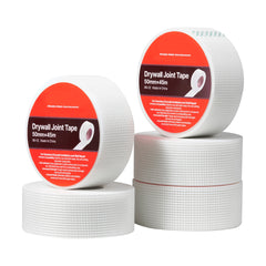 36 Rolls 147.64 ft x 1.97 inch Self-Adhesive Fiberglass Drywall Mesh Tape White