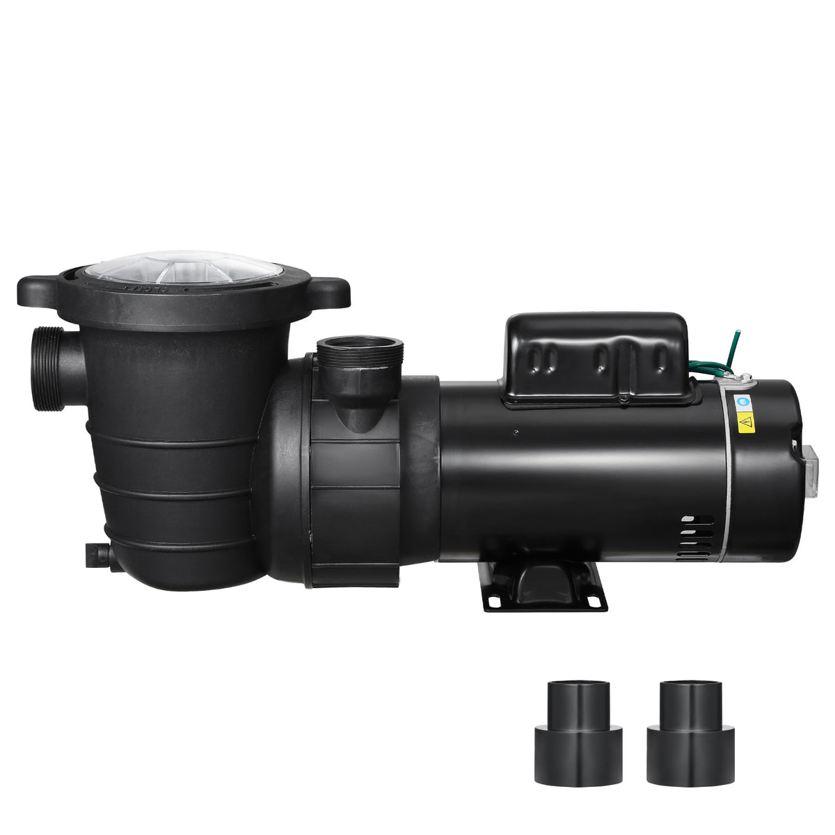 Above Ground Pool Pump 2HP/0.44HP Dual Speed Swimming Pool Pump 118 GPM/57 GPM