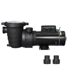 Above Ground Pool Pump 2HP/0.44HP Dual Speed Swimming Pool Pump 118 GPM/57 GPM
