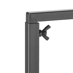 Over The Table Rod Stand Metal Arch Frame 28"-98" Length Adjustable Clamp Decor
