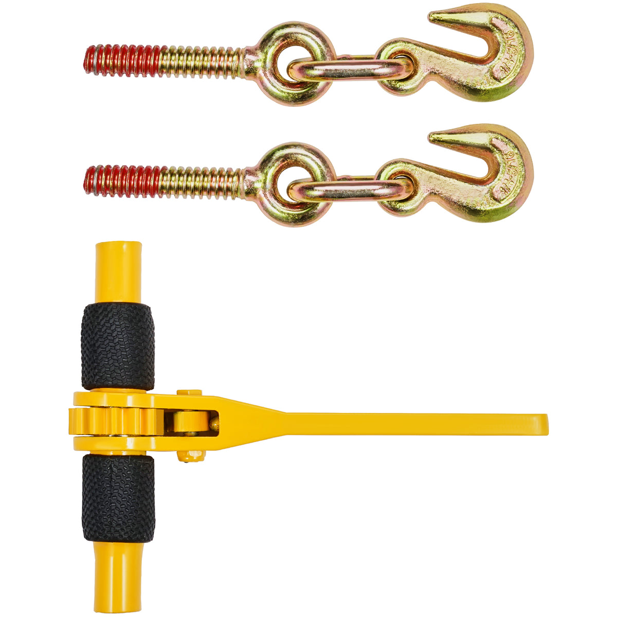 Chain Binder Ratchet Load Binder 1/4"-5/16" 2600 lbs for Tie Down 2 Pack