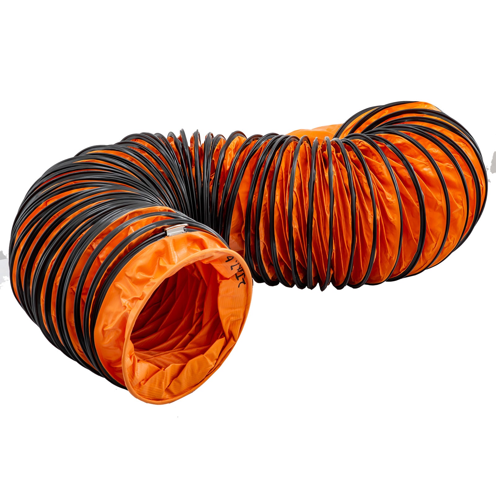 Ducting Hose, 25ft PVC Flexible HVAC Duct Hosing for 10 Inch Utility Blower Exhaust Fan