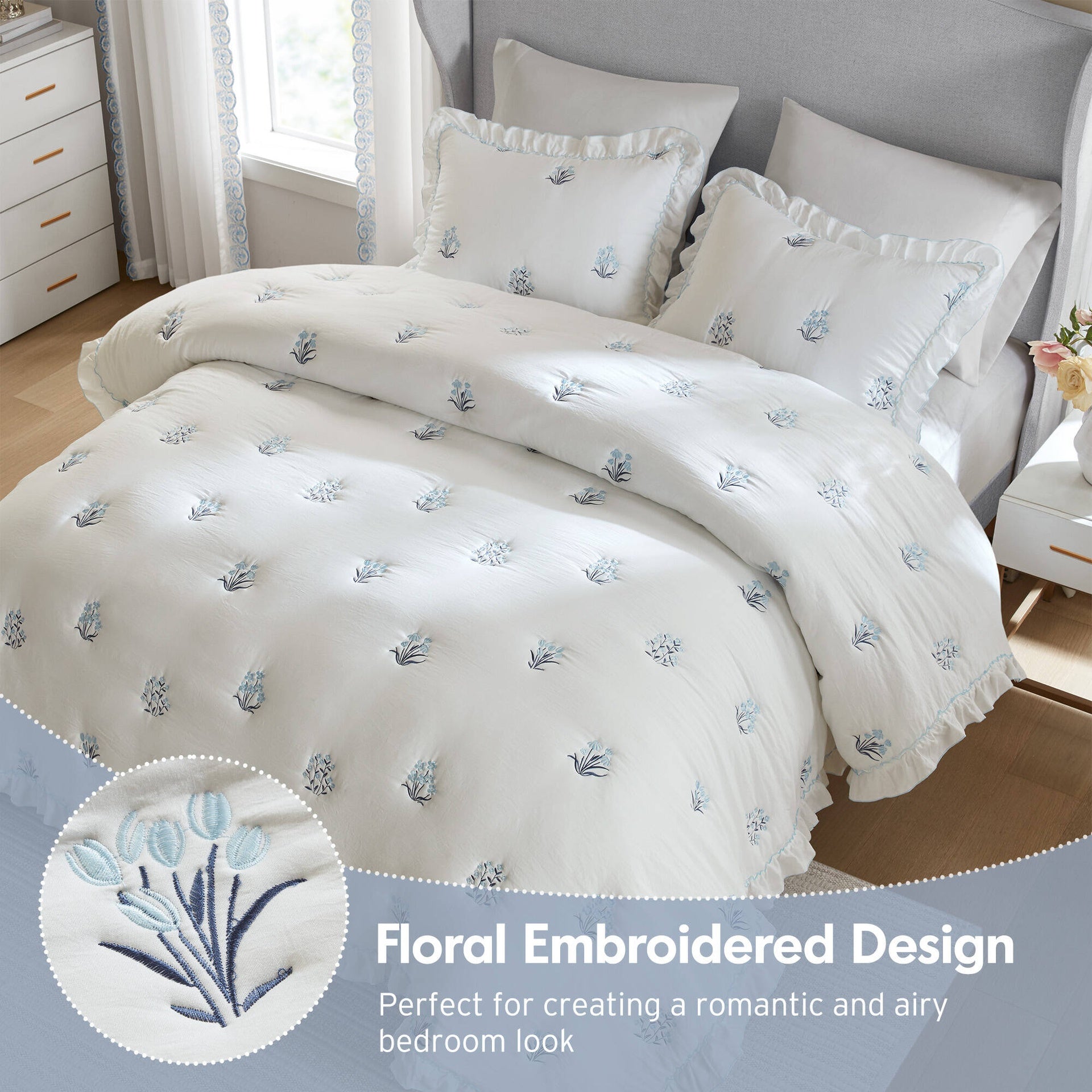 3-Piece Full/Queen Quilt Mini Set