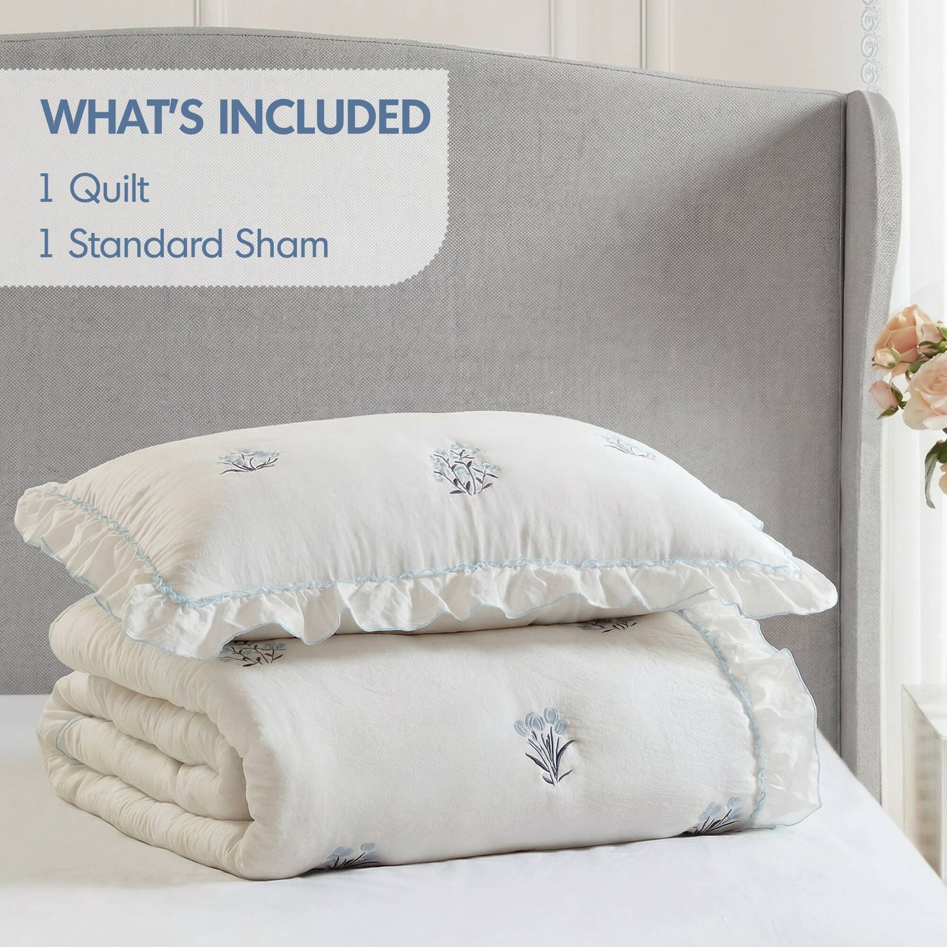 2-Piece Twin/Twin XL Quilt Mini Set