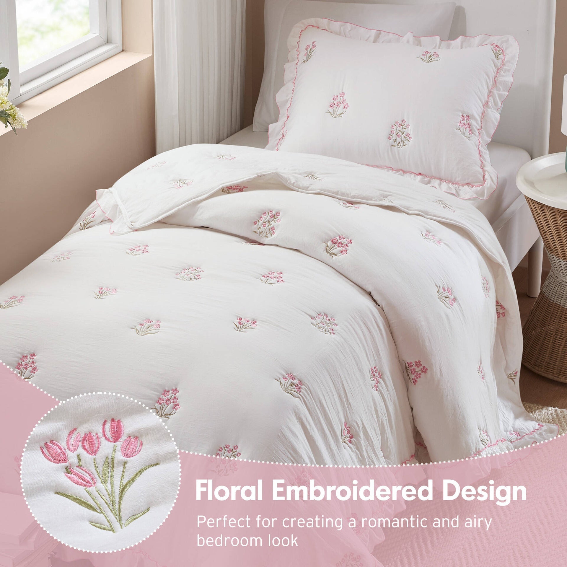 2-Piece Twin/Twin XL Quilt Mini Set