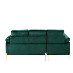 Emerald Velvet Sofa