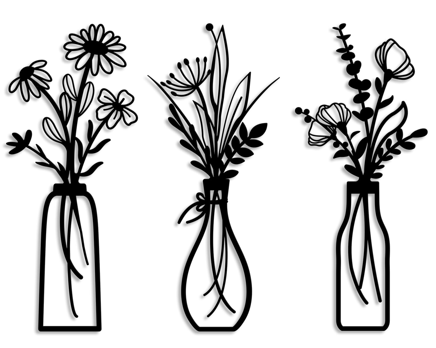 Metal Wall Decor Set (Set of 3)