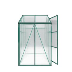 Newly marketed 6x4 FT Gain height windproof aluminum greenhouse Polycarbonate Greenhouse  Heavy Duty Walk-in Greenhouses for Outdoor Backyard in All Season