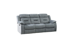 2pc Living Room Set 1x Sofa 1x Loveseat Pillow Armrest Supportive Headrest Vertical Tufting Dark Gray Finish Contemporary Primary Living Room Furniture