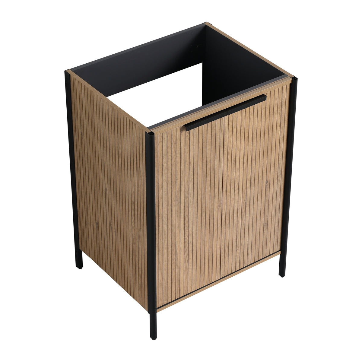 24" Freestanding Bathroom Vanity  (KD-Packing)-Excluding Sink
