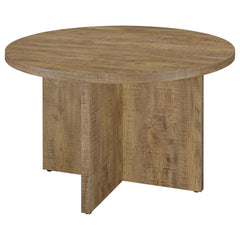 Larrabee Mango Brown Round Dining Table