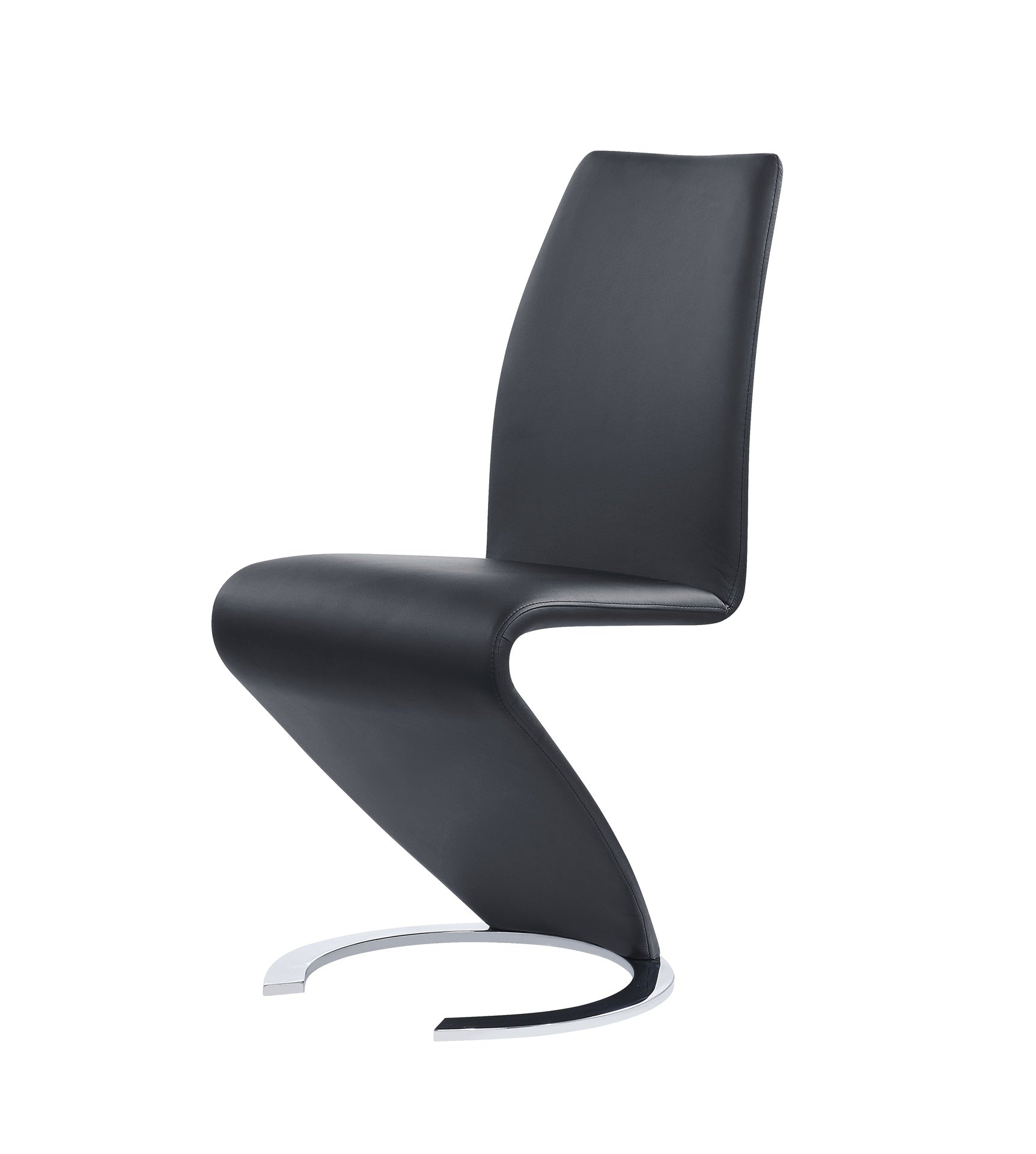 MARCUS HORSESHOE BLACK DINING CHAIRS (KIT OF 2)