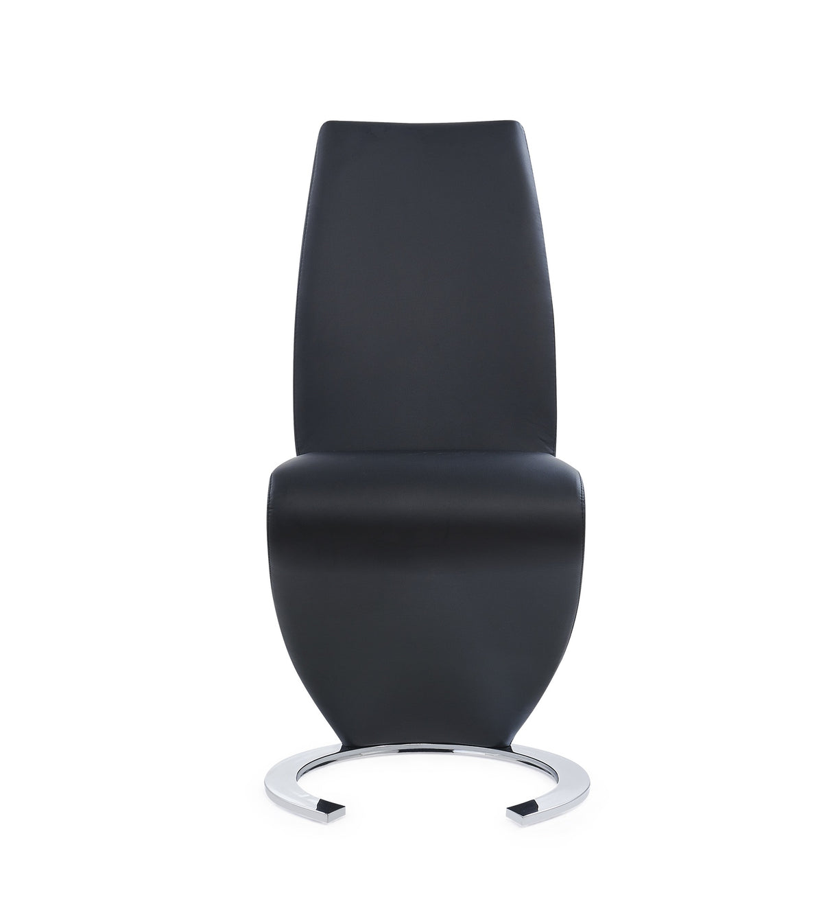 MARCUS HORSESHOE BLACK DINING CHAIRS (KIT OF 2)
