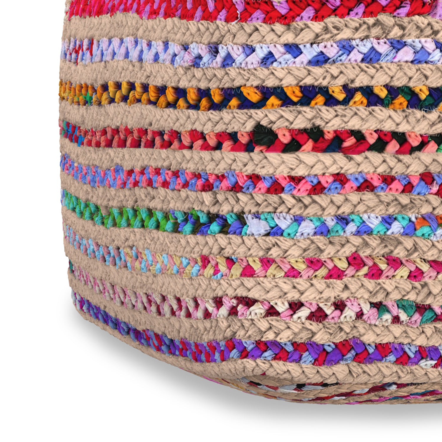 Margo 20 inch Square Pouf