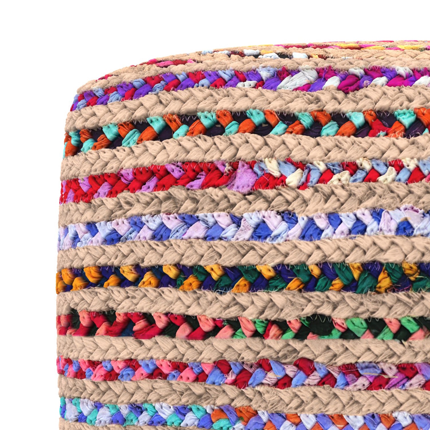 Margo 20 inch Square Pouf