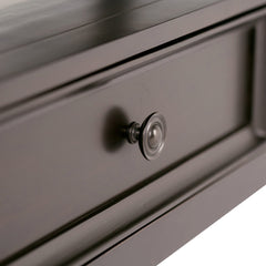 Amherst 44 inch Wide Solid Wood Coffee Table in Hickory Brown