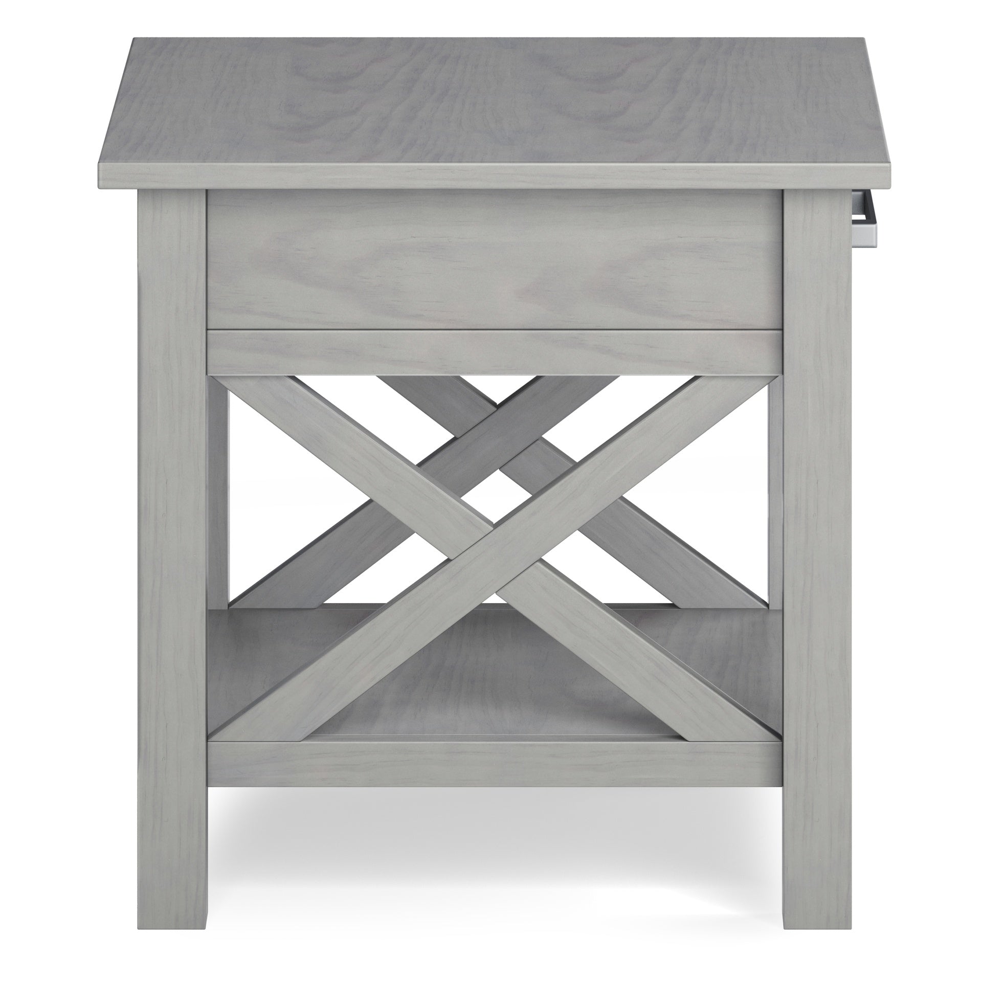 Kitchener - End Table - Fog Grey