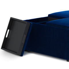 Avalon Square Coffee Table Storage Ottoman