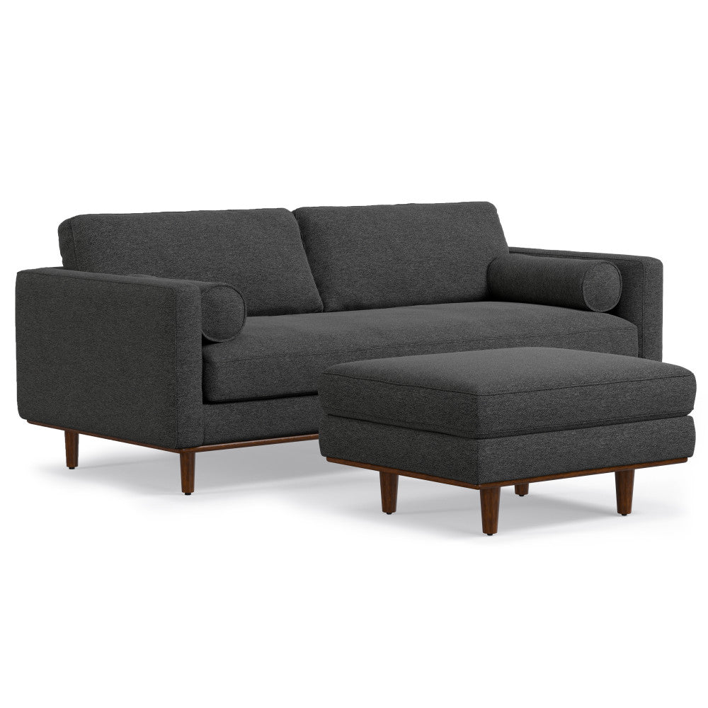 Morrison 89-inch Sofa and Ottoman Set