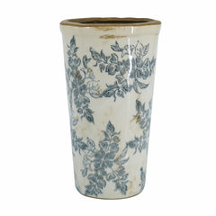 5.3x5.3x9.6" Flower Vase with Wide Mouth