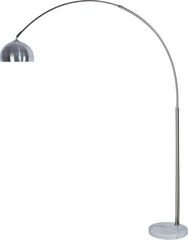 81"H STEEL MODERN ARCH FLOOR LAMP